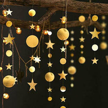 Carica l'immagine nel visualizzatore di Gallery, 16M Decorazioni di Stelle e Cerchi Ghirlanda Stella e Punto...