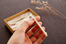 Carica l'immagine nel visualizzatore di Gallery, DUEBEL Set di 6 Cucchiai per Caviale MOP in Madreperla Bianca Caviale,...