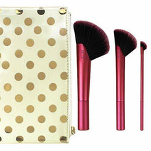 Carica l'immagine nel visualizzatore di Gallery, Real Techniques Rebel Edge Trio set di pennelli trucco per viso/guance e...