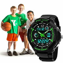 Carica l'immagine nel visualizzatore di Gallery, Orologi digitale da ragazzi, orologio da polso impermeabile per bambini con