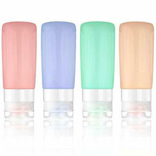 Carica l'immagine nel visualizzatore di Gallery, Set di bottiglie da viaggio portatili Contenitori 4pack
