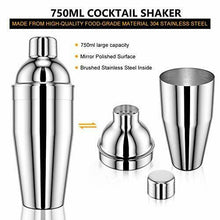 Carica l'immagine nel visualizzatore di Gallery, Set 9 Pezzi Cocktail, Set Shaker in Acciaio Inossidabile, Strumento