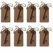 Carica l'immagine nel visualizzatore di Gallery, AmaJOY, set di apribottiglie a forma chiave, in rame, con cartellino e...