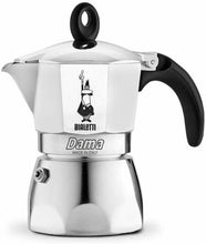 Carica l'immagine nel visualizzatore di Gallery, Caffettiera da 2 tazze in alluminio da 80 mm per caffè con doppia crema, 90 ml