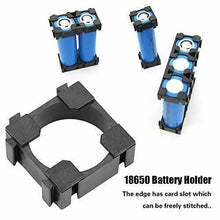 Carica l'immagine nel visualizzatore di Gallery, 18650 Porta-batteria/organizer - 100 PCS 18650 Li-ion Supporto per batteria...