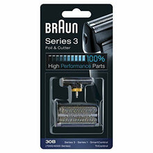 Carica l'immagine nel visualizzatore di Gallery, Braun 30B Testina di Ricambio, Compatibile con i Rasoi della Serie 3, Nero