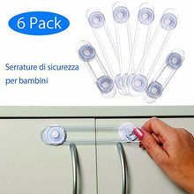 Carica l'immagine nel visualizzatore di Gallery, Bambino Chiusure di Sicurezza Cinghia Serrature per Armadietto,...