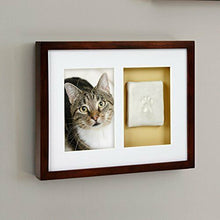 Carica l'immagine nel visualizzatore di Gallery, Pearhead Pet Keepsake Frame, Espresso, 4 x 6 Inches