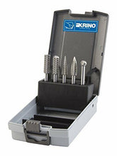 Carica l'immagine nel visualizzatore di Gallery, Krino 26008404 Set 5 Pezzi Lime ROTATIVE HSS, Acciaio (a3U)