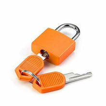 Carica l'immagine nel visualizzatore di Gallery, 3Piece Mini lucchetto con set di chiavi, colorato per bagagli...