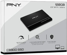 Carica l'immagine nel visualizzatore di Gallery, Pny Cs900, SSD 120GB, 2,5” SATA III 6 Gb/s 120GB