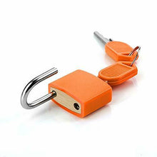 Carica l'immagine nel visualizzatore di Gallery, 3Piece Mini lucchetto con set di chiavi, colorato per bagagli...