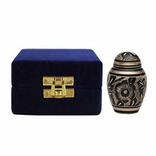 Carica l'immagine nel visualizzatore di Gallery, Memorial Urn Urna commemorativa Classica Westminster a Cupola Nera per...