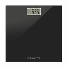 Carica l'immagine nel visualizzatore di Gallery, Bilancia pesapersone elettronica Rowenta BS1060 Premiss, Vetro temperato, Nero