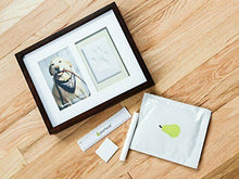 Carica l'immagine nel visualizzatore di Gallery, Pearhead Pet Keepsake Frame, Espresso, 4 x 6 Inches