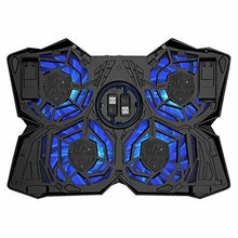 Carica l'immagine nel visualizzatore di Gallery, Base di raffreddamento per Computer portatile, Laptop, a 4 ventole con Supporto