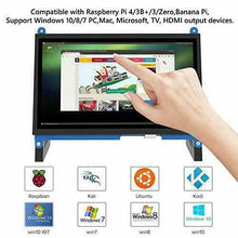 Carica l'immagine nel visualizzatore di Gallery, Monitor touchscreen portatile da 7 pollici per Raspberry Pi 4, display...
