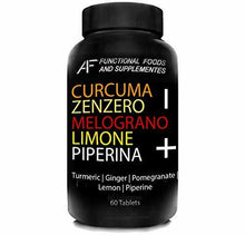 Carica l'immagine nel visualizzatore di Gallery, CZMLP+ A.I.F. | 60 CPR | CURCUMA-ZENZERO-MELOGRANO-LIMONE-PIPERINA il...
