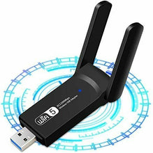 Carica l'immagine nel visualizzatore di Gallery, Chiavetta USB 3.0, WiFi 1200Mpbs, Adattatore Antenna 5 dBi Dual Band, 802.11ac