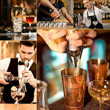 Carica l'immagine nel visualizzatore di Gallery, Set 9 Pezzi Cocktail, Set Shaker in Acciaio Inossidabile, Strumento