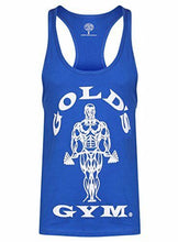 Carica l'immagine nel visualizzatore di Gallery, Goldsgym Muscle Joe Premium Canotta, Blu, Extra Large (R1M)