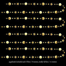 Carica l'immagine nel visualizzatore di Gallery, 16M Decorazioni di Stelle e Cerchi Ghirlanda Stella e Punto...