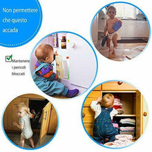 Carica l'immagine nel visualizzatore di Gallery, Bambino Chiusure di Sicurezza Cinghia Serrature per Armadietto,...