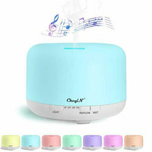 Carica l'immagine nel visualizzatore di Gallery, 700ML Diffusore per aromaterapia musicale,Diffusore di Oli...