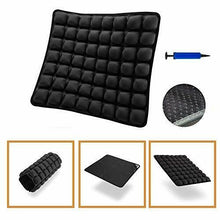 Carica l'immagine nel visualizzatore di Gallery, SUNFICON Cuscino Sedile Pneumatico Comfort Seduta Nero