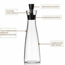 Carica l'immagine nel visualizzatore di Gallery, Olive Oil Dispenser.Bottiglie Di Vetro E Beccuccio Versatore Set Per 550ML
