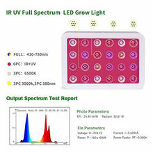 Carica l'immagine nel visualizzatore di Gallery, TOPLANET Lampada Coltivazione, 600W Grow LED UV IR Full Spectrum Luci 600w