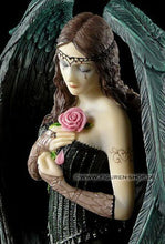 Carica l'immagine nel visualizzatore di Gallery, Anne Stokes figura–Angel Rose–Gothic Angelo decorativo (e8g)