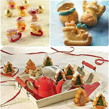 Carica l'immagine nel visualizzatore di Gallery, Christmas stampini in silicone BESTZY 3PCS sapone Silicone stampo per...
