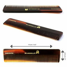 Carica l'immagine nel visualizzatore di Gallery, Marbeian Set Di Pettini Per Barba E Baffi Uomo, Fatti A Mano Per...